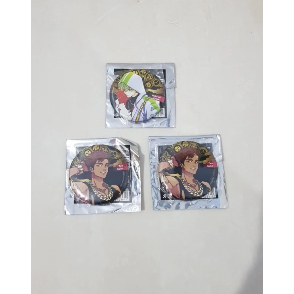 Paradox Live Hokusai Zen Badge Pin