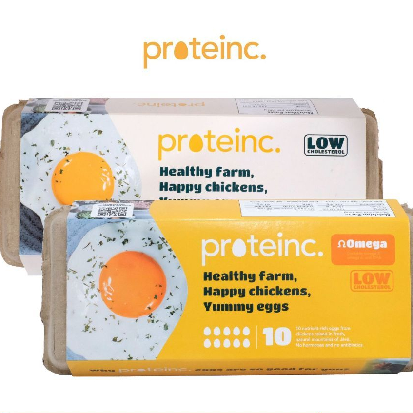 

Telur proteinc premium 1 pack ( isi 10 pcs ) / PROTEINC / Telur Omega