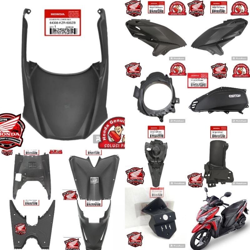 Cover full body kasar Vario techno 125 fi lama 2012 - 2014 original