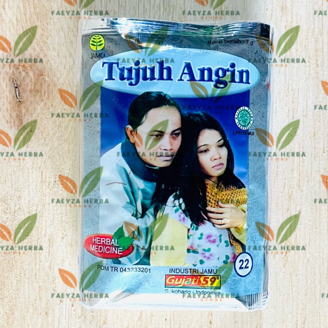 

Jamu Masuk Angin Tujuh Angin Gujati 59 Isi 10 Sachet