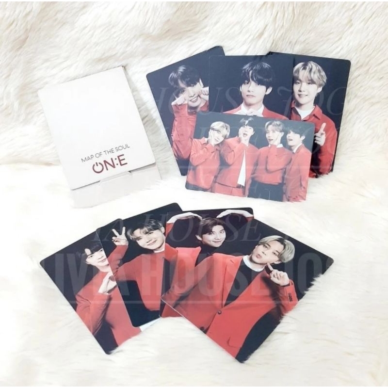 Photocard BTS ONE Map Of The Soul BTS 7 Cream Mini Photocard  BTS Map Of The Soul ONE BTS 7 Cream