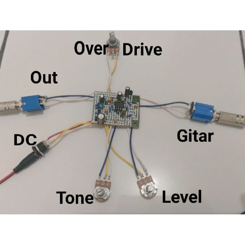 Kit Efek Gitar Overdrive ibanez TS808