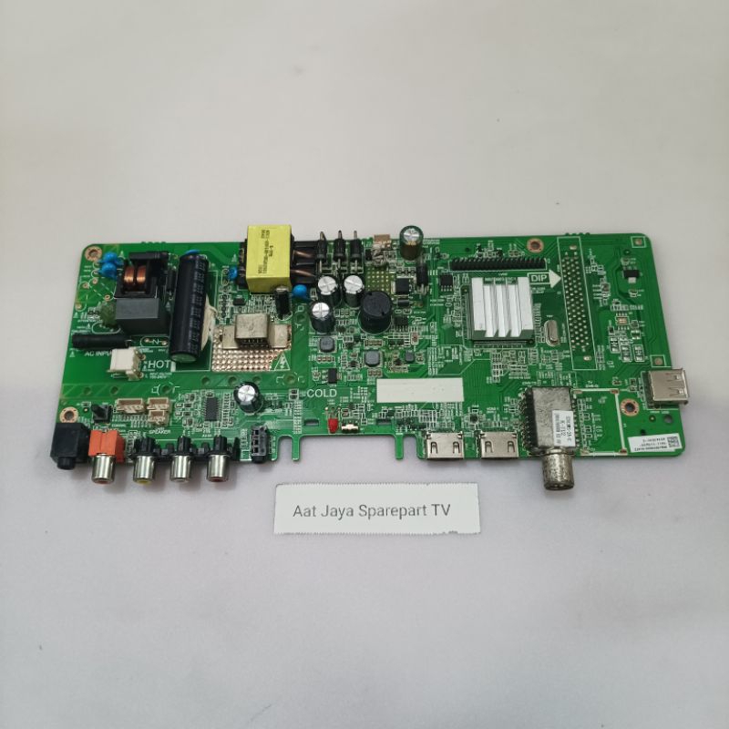 MB - MAINBOARD - MOBO - MOTHERBOARD TV LED PHILIPS 40PFT5063/70 MESIN TV LED