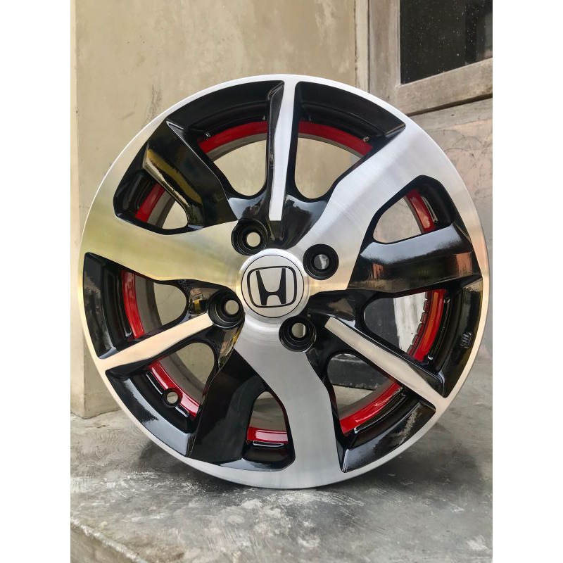 velg original brio satya R14 PCD 4/100 kondisi bekas mulus