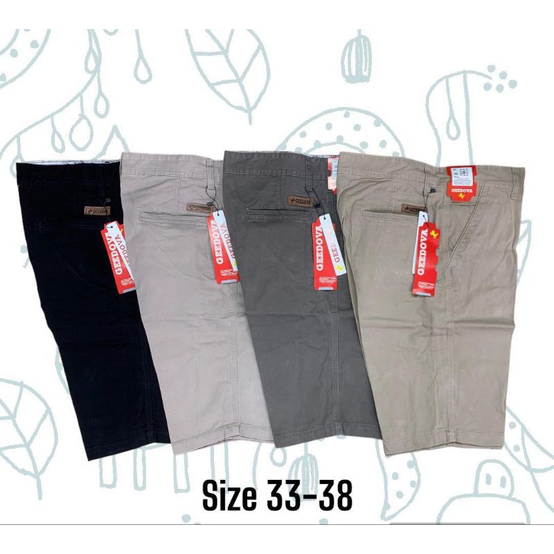 CELANA CHINO PENDEK/CELANA KAIN PENDEK BAHAN KAIN LEMBUT