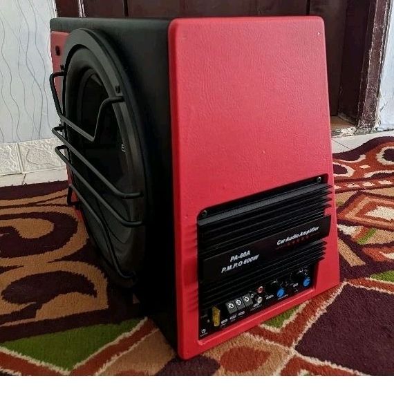 Subwoofer aktif Mobil Embassy 12 inch Basstube