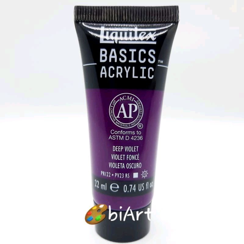 

Liquitex Basics Acrylic Colour 22 ml Deep Violet
