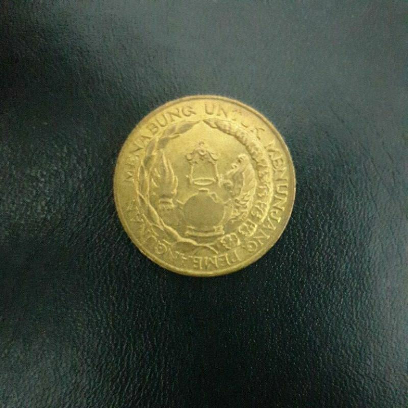 Koin 10 Rupiah Tabanas Kuning