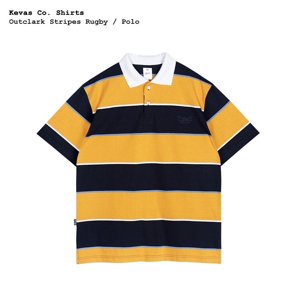 Kevas Outclark Stripes Rugby / Polo Shirts