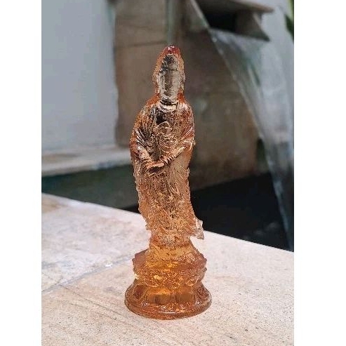 Patung Dewi Kwan Im Rupang Kwan In Pajangan Rumah Dashboard Mobil