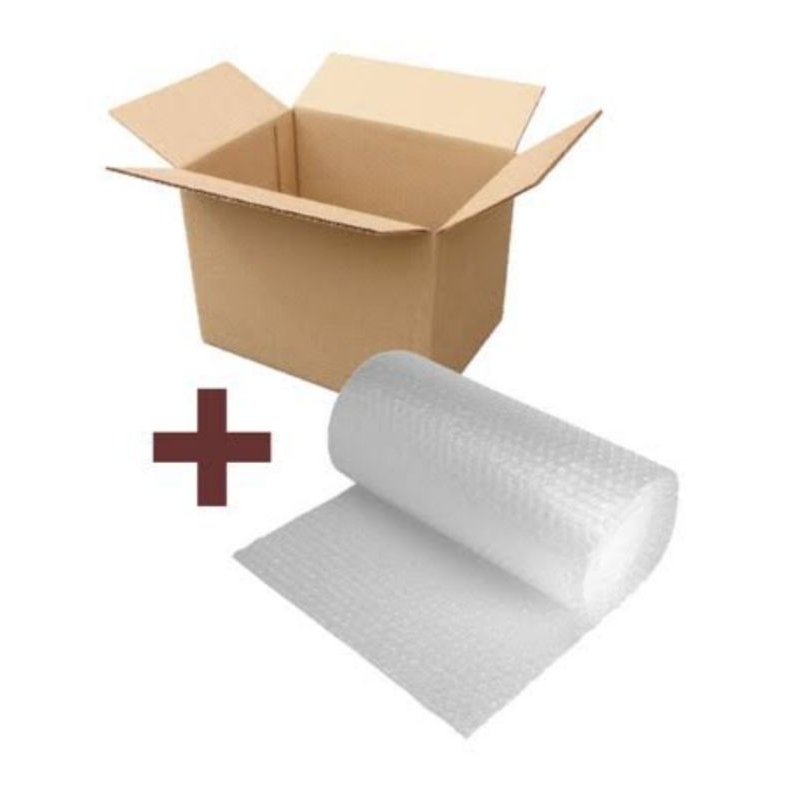 

EXTRA PACKING TEBAL BUBBLE WRAP DAN KARDUS BOX