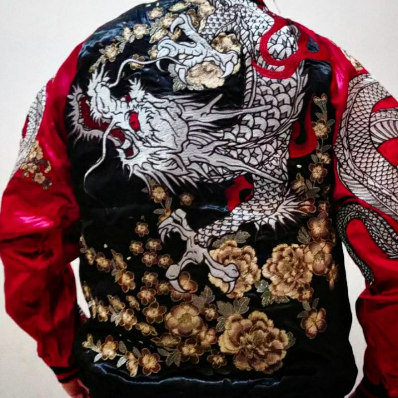 SUKAJAN IMPORT ORIGINAL DRAGON CHERRY BLOSSOM