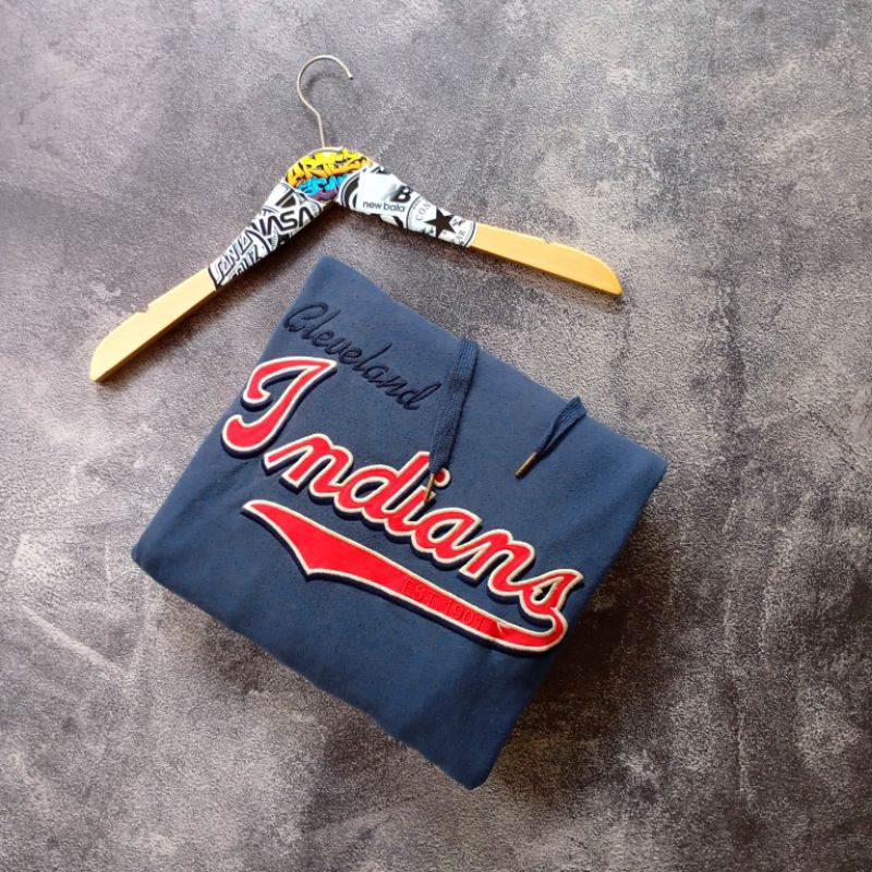 Hoodie Second Indians Mlb