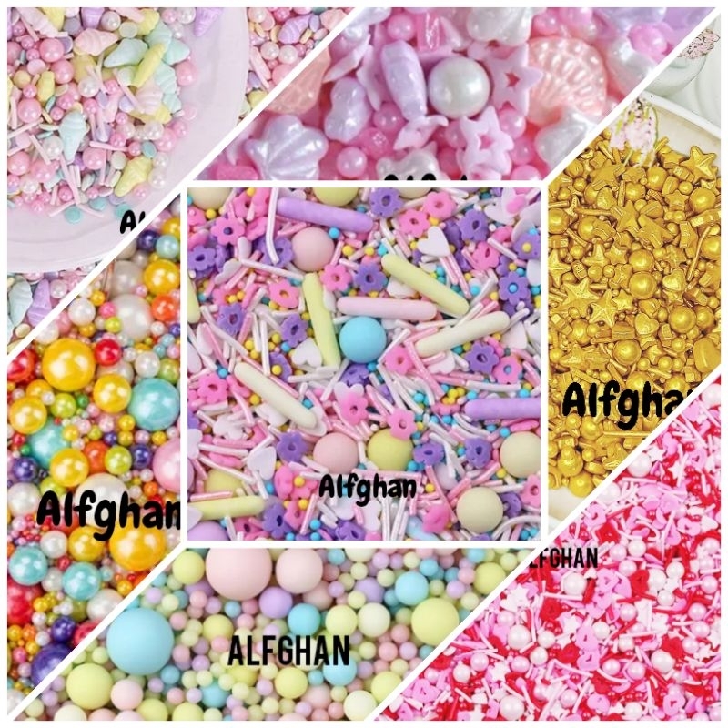 

sprinkle edible 10 gram hiasan kue warna warni
