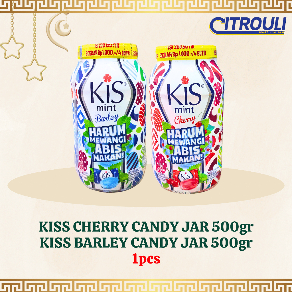 

KISS CANDY JAR 500gr BARLEY / CHERRY
