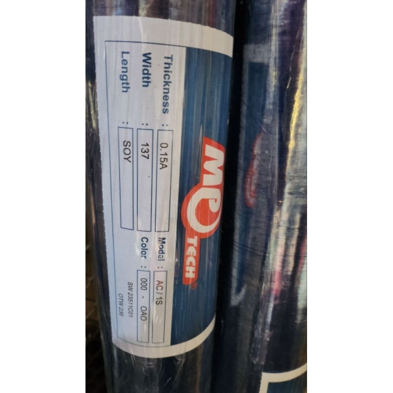 

PLASTIK MIKA BENING 0.25MM PER ROLL (+/- 30METER)