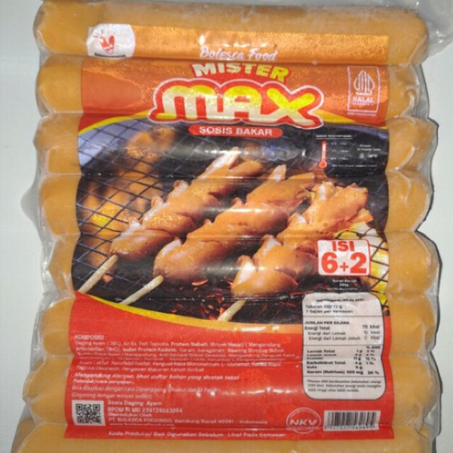 

Sosis Master Max Isi 6+2