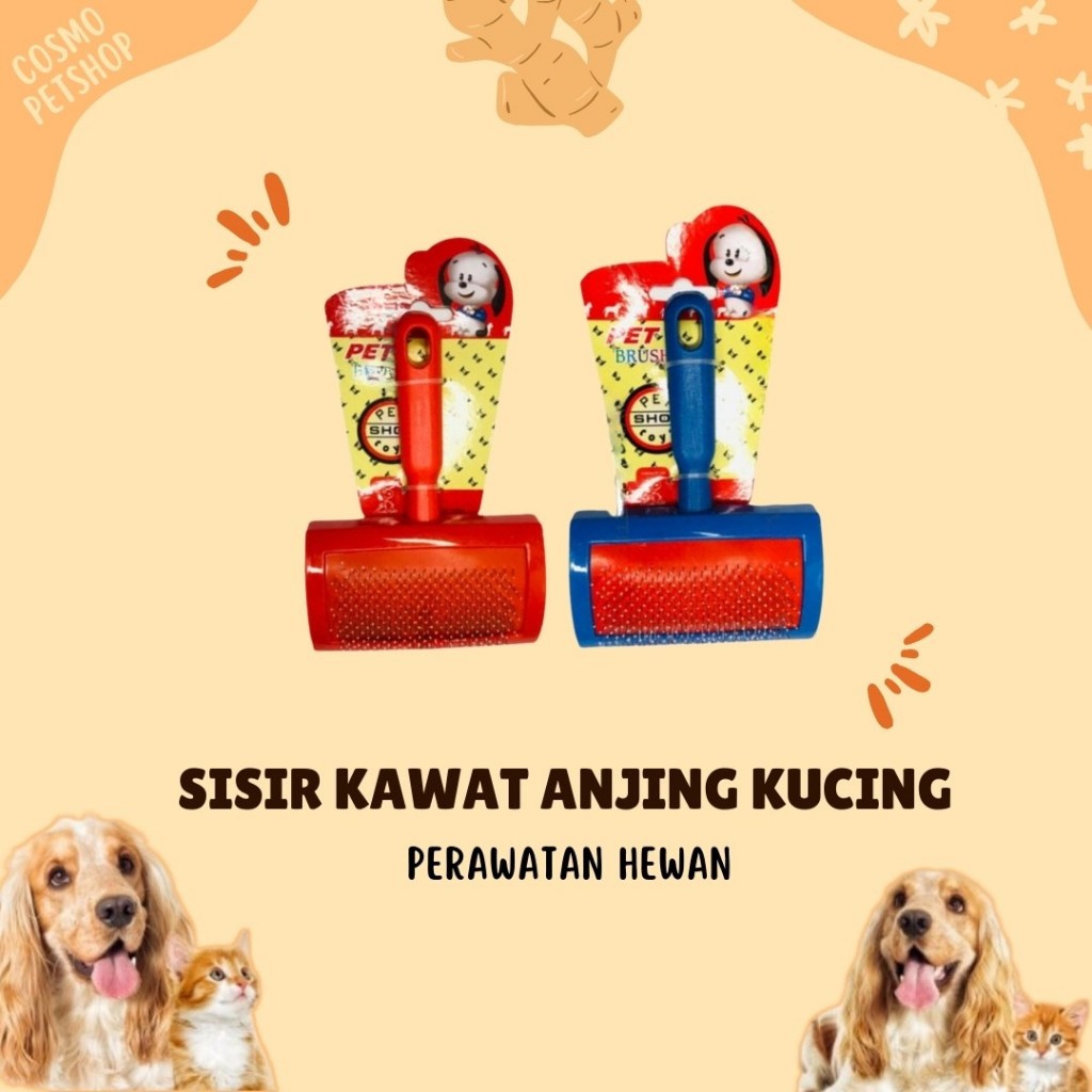 SISIR KAWAT ANJING KUCING perawatan hewan