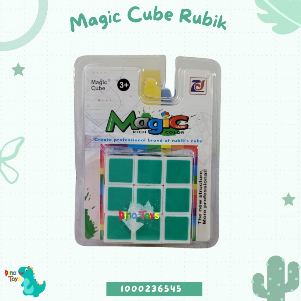 [1000236545] Magic Cube Rubik 8800-18 Mainan Anak [3 x 3]