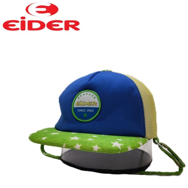 T52 Topi Anak Sport Trucker Eider Spons Hijau Outdoor Dry Fit Green Original