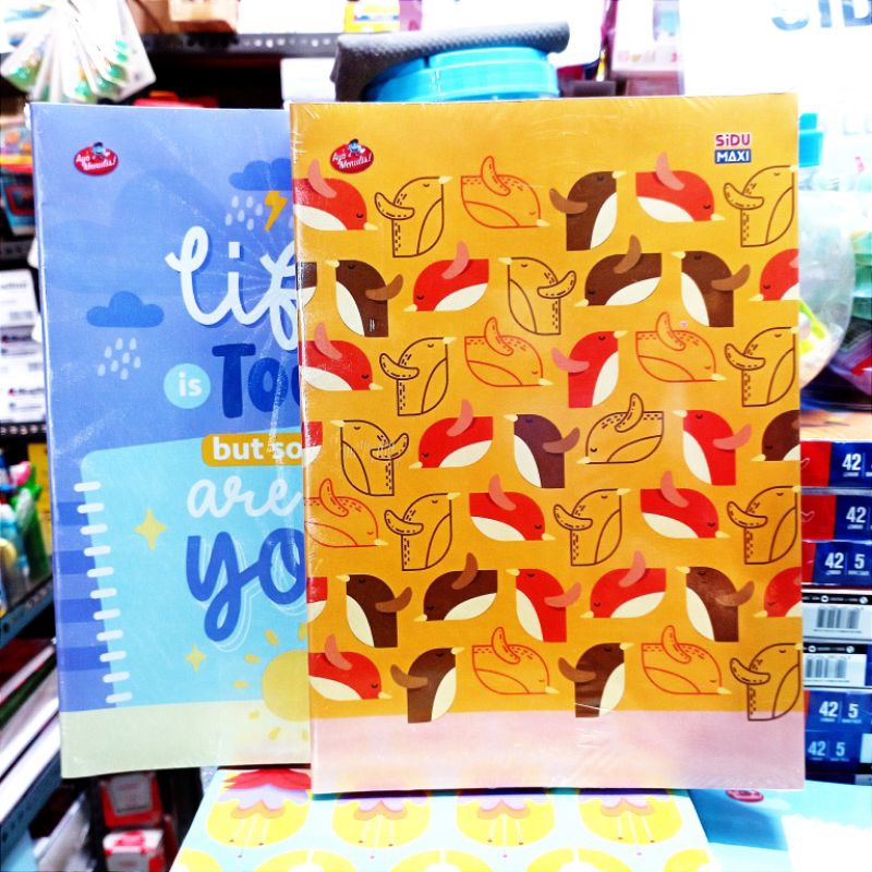 

mh BUKU TULIS SIDU MAXI BBOSS 42 lembar, 5 buku ( besar) / pack