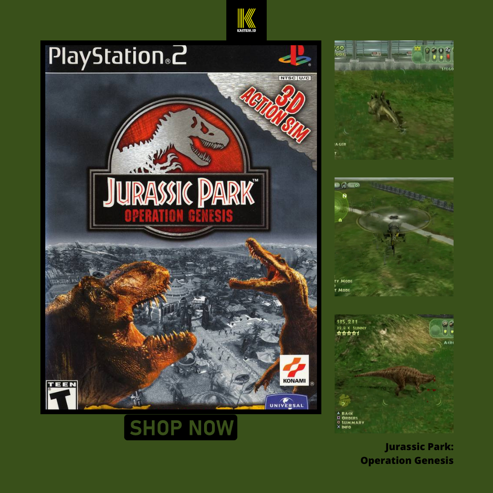 Jurassic Park: Operation Genesis | Bisa Main di Android atau PC | Bonus Emulator