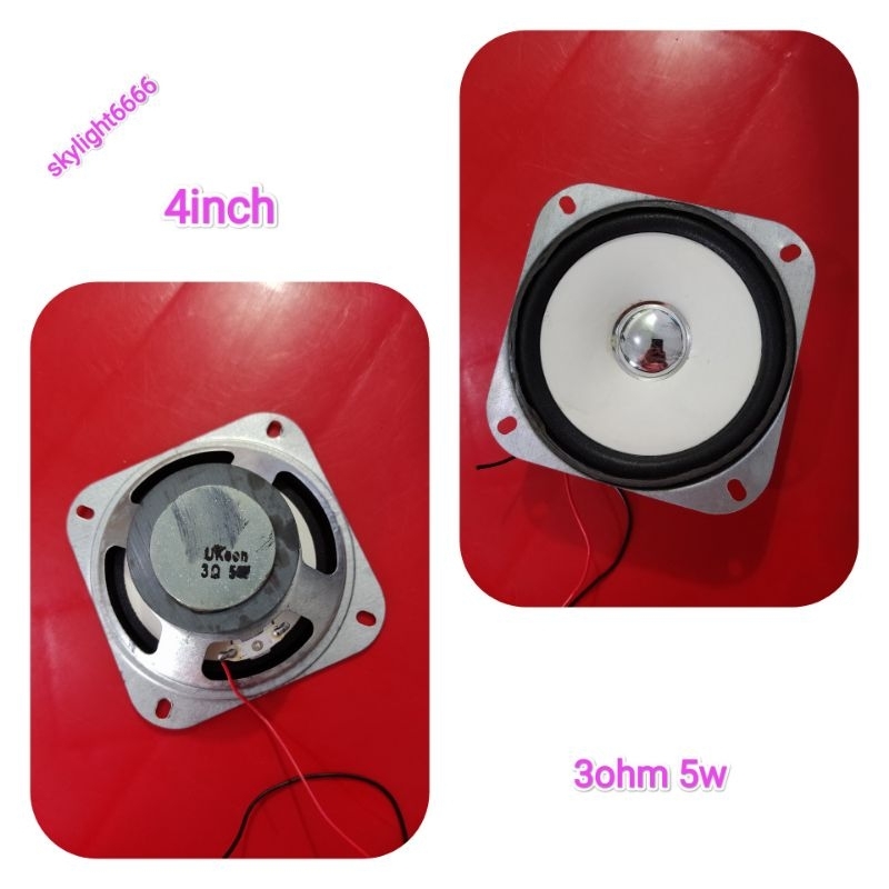 Speaker 4inch 3ohm 5W Copotan PK-06