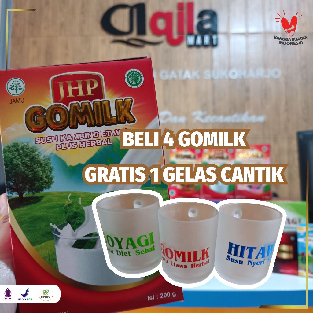 

GOMILK SUSU ETAWA DAUN KELOR / SUSU KAMBING GOMILK / SUSU KAMBING ETAWA GOMILK