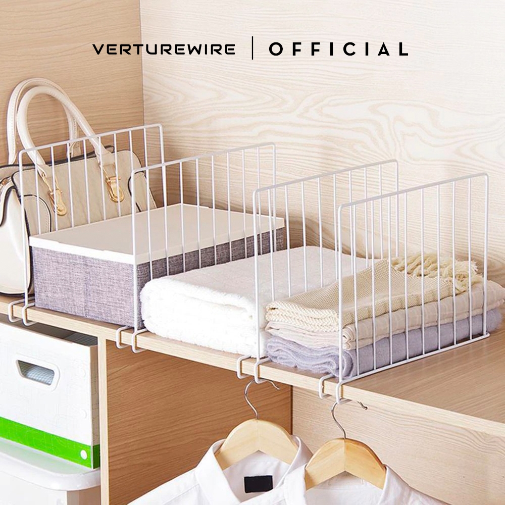 Verturewire Penyekat Lemari Pakaian / Wardrobe Shelf Divider (L)