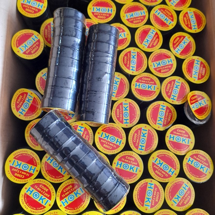 

solasi listrik hoki isi 10pcs /solasi hitam