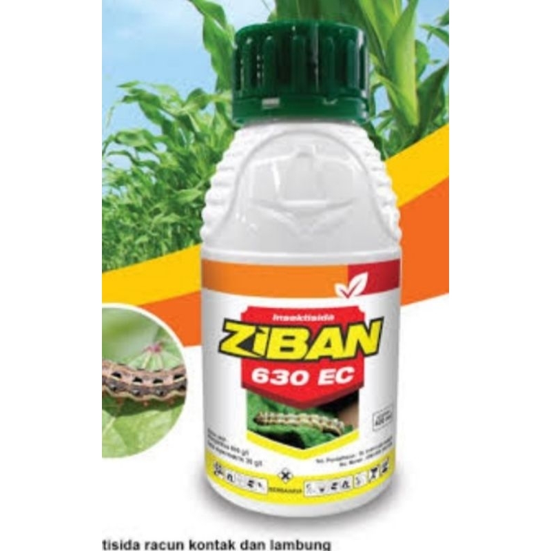 Ziban 630EC 400 Ml insektisida kontak racun hama ulat serangga