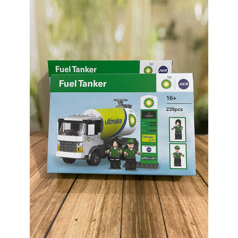 Lego BP Fuel Tanker/Lego bricks Fuel tanker/brick BP fuel tanker/lego SPBU/lego fuel tanker 239pcs