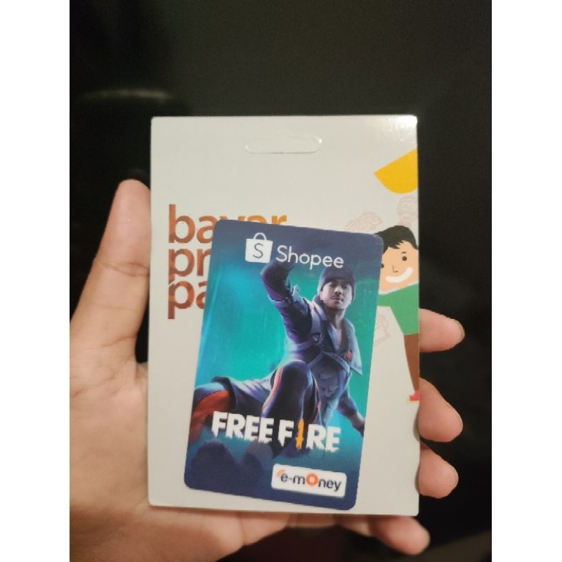Kartu elektronik Etoll, E-money Mandiri Free Fire