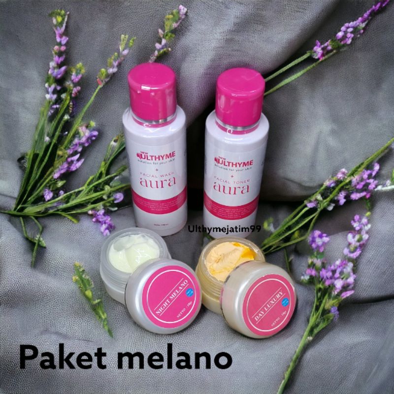 Ulthyme Skincare Paket Melano Kulit sensitif