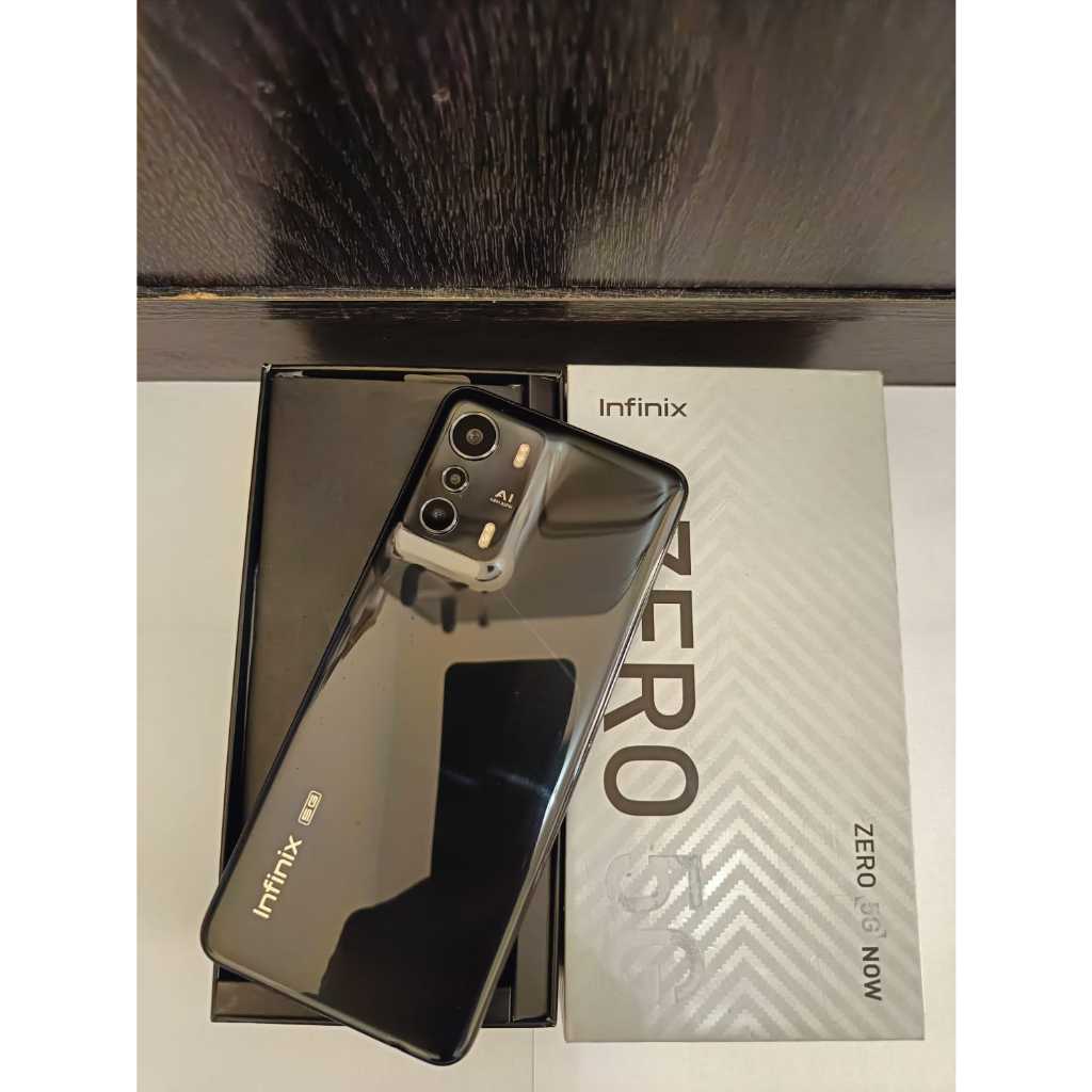 INFINIX ZERO 5G NOW 8/128 GB SECOND FULLSET GARANSI