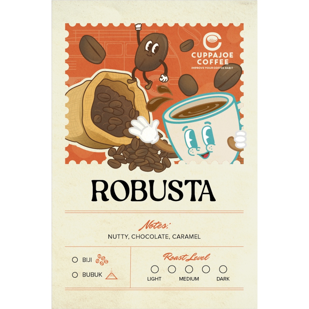 

Kopi Robusta Rejang Lebong Bengkulu 100 gram