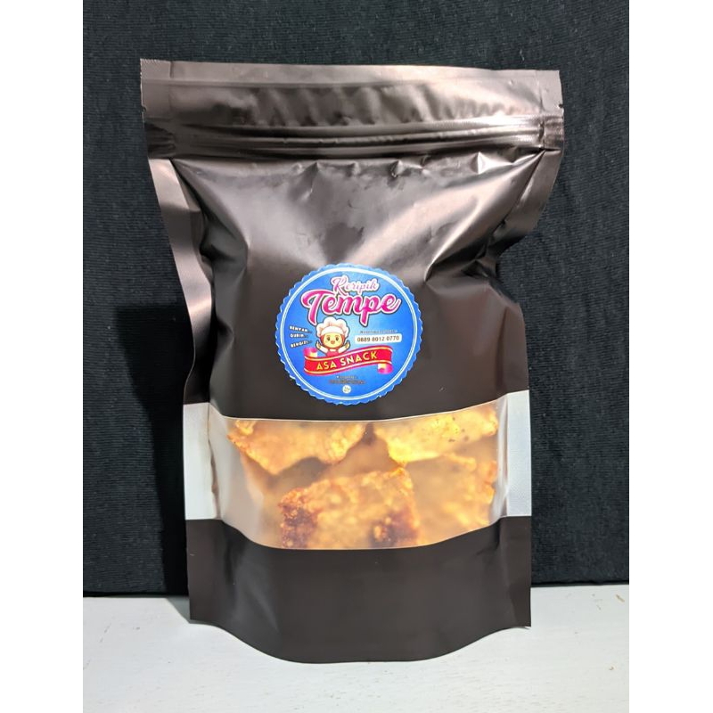 

KERIPIK TEMPE PEDAS MANIS KEMASAN 200gr