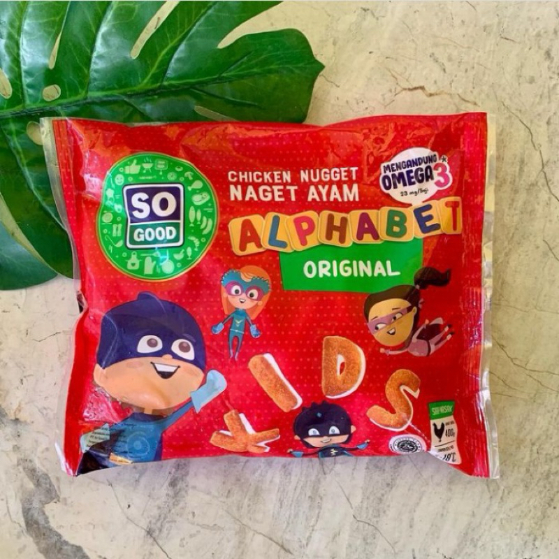 

So Good Alphabet Original 400gr
