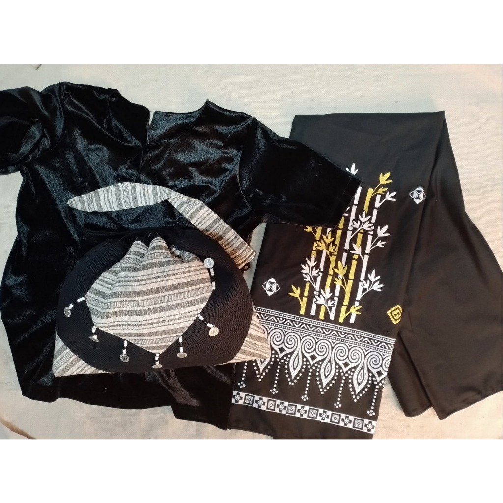 BAJU TORAJA SET, SEPU,SARUNG TORAJA