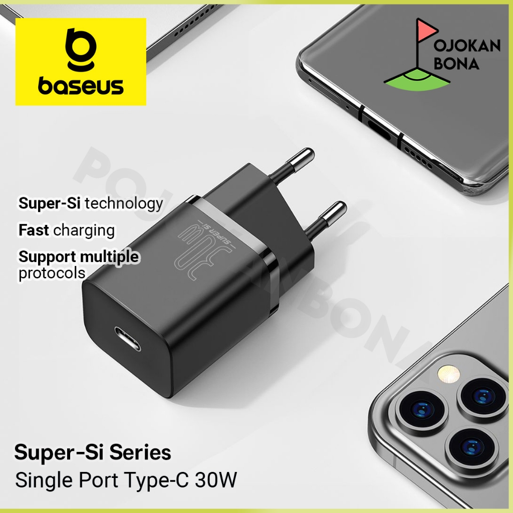 Baseus Kepala Charger Super Si Quick Charger Type C 30W