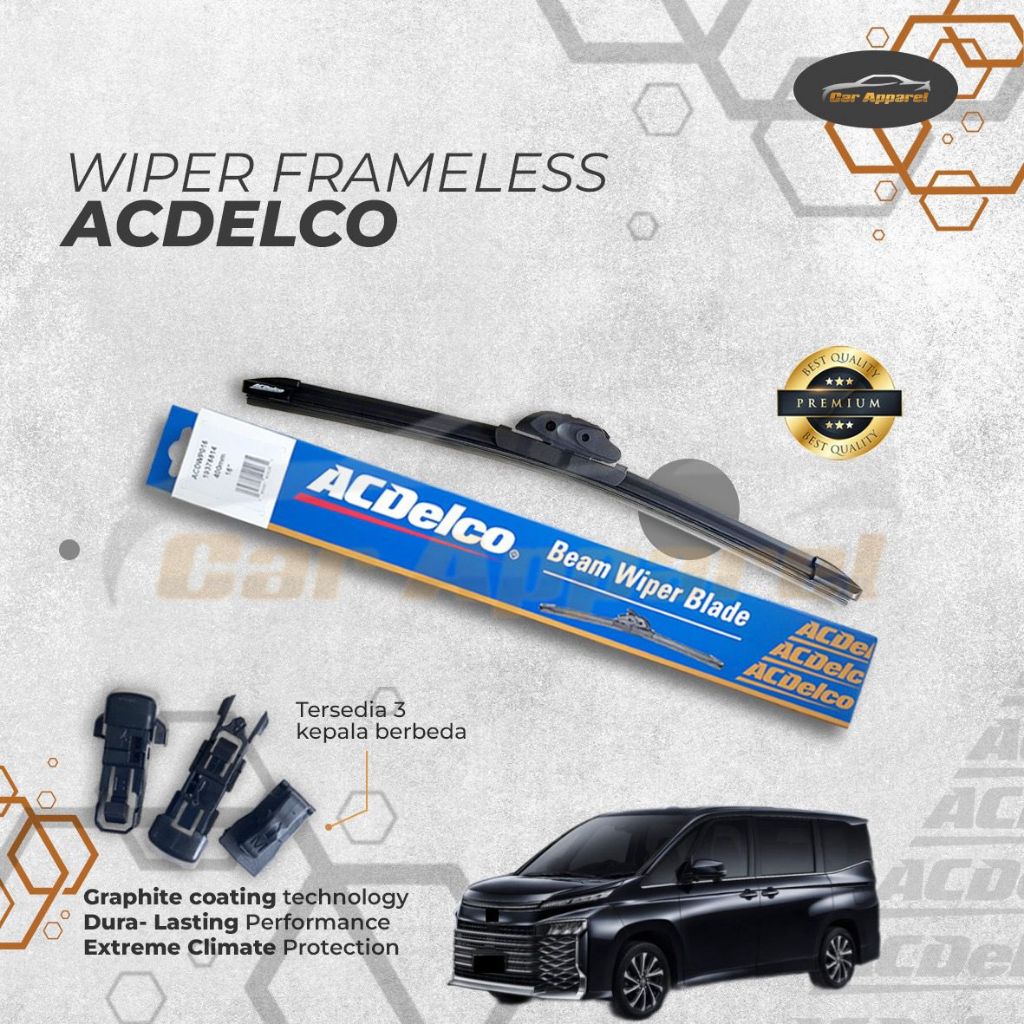 Acdelco Wiper Mobil New Voxy R90 2022 28-14 Beam Frameless