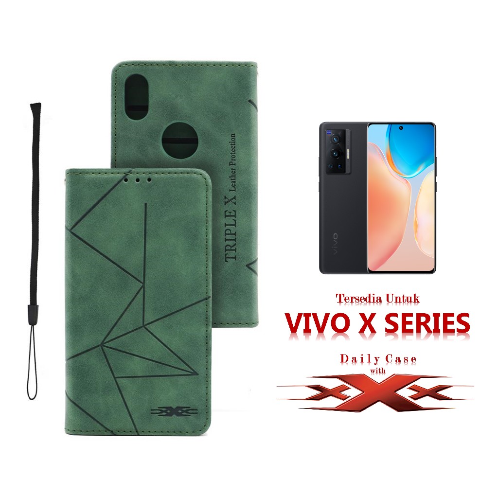 Flip Case VIVO X50 / X50 PRO / X60 / X60 PRO / X70 PRO / X80 / X80 PRO TripleX Leather Premium Prote