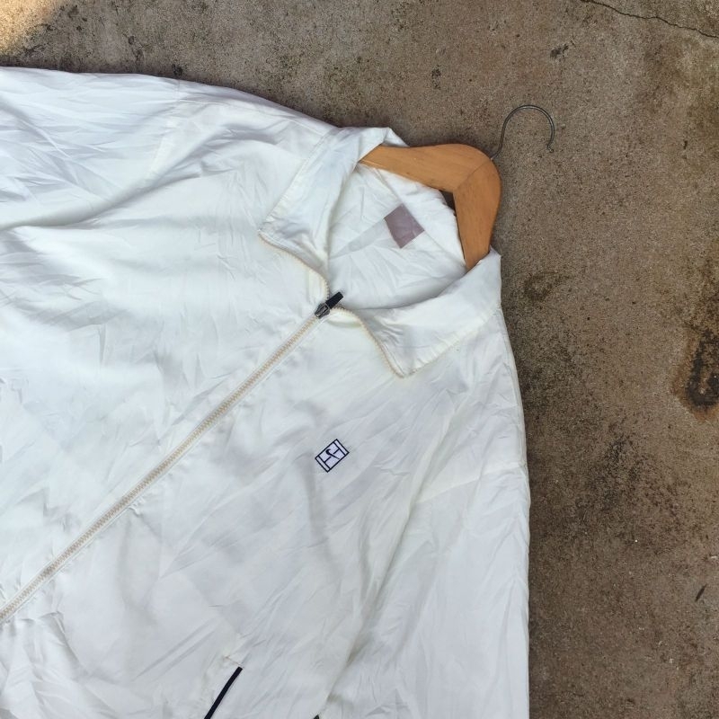 t-shirt parasut Nike vintage tennis logo classic