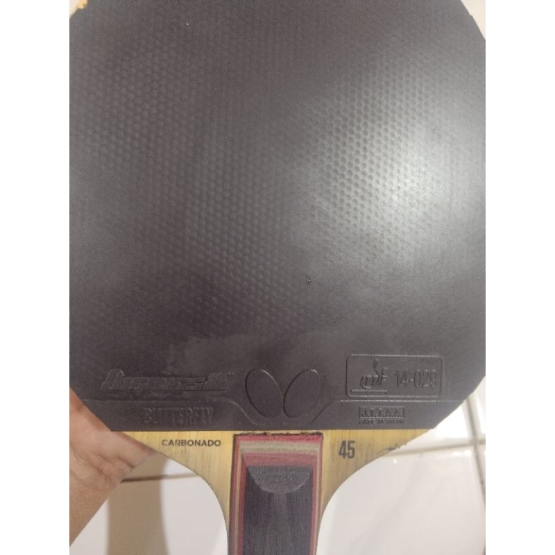 kayu 1 paket stiga carbonado,karet dignic hitam,karet fg1 merah