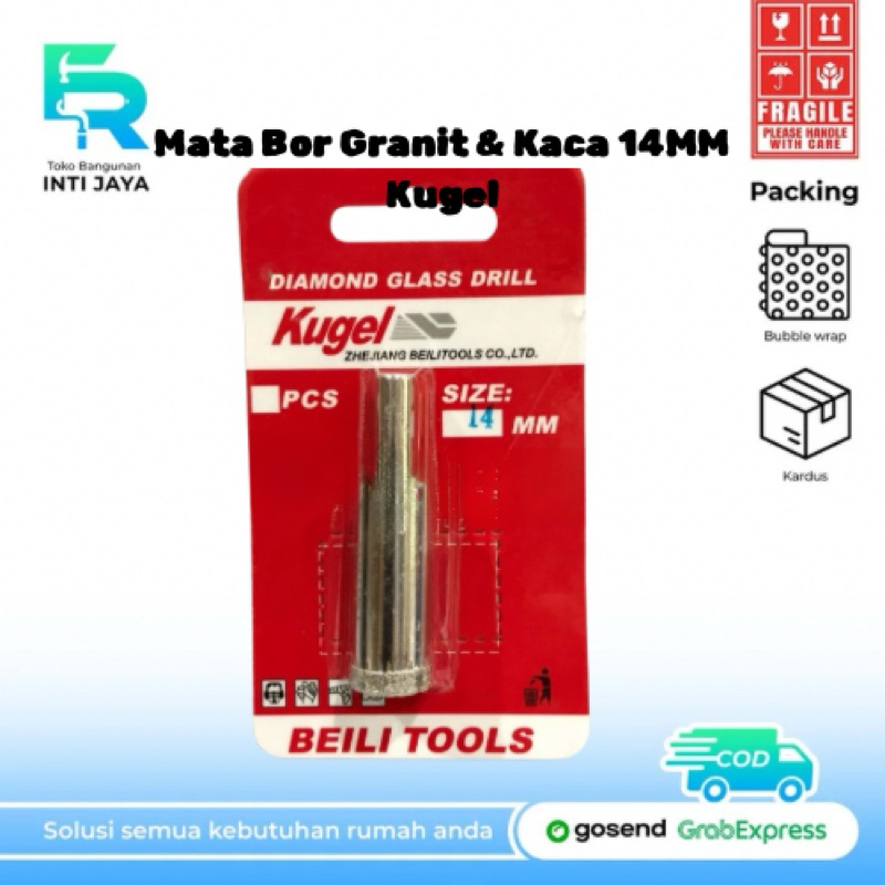 Mata Bor Granit & Kaca Kugel 14MM