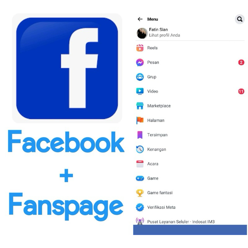 PROMO akun FBo0k+fanspage