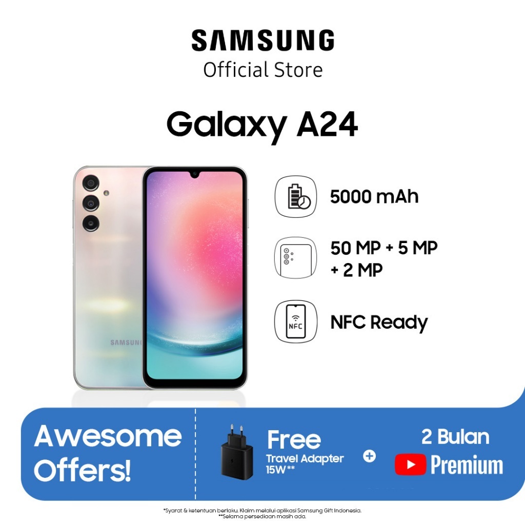 Handphone Samsung Galaxy A24