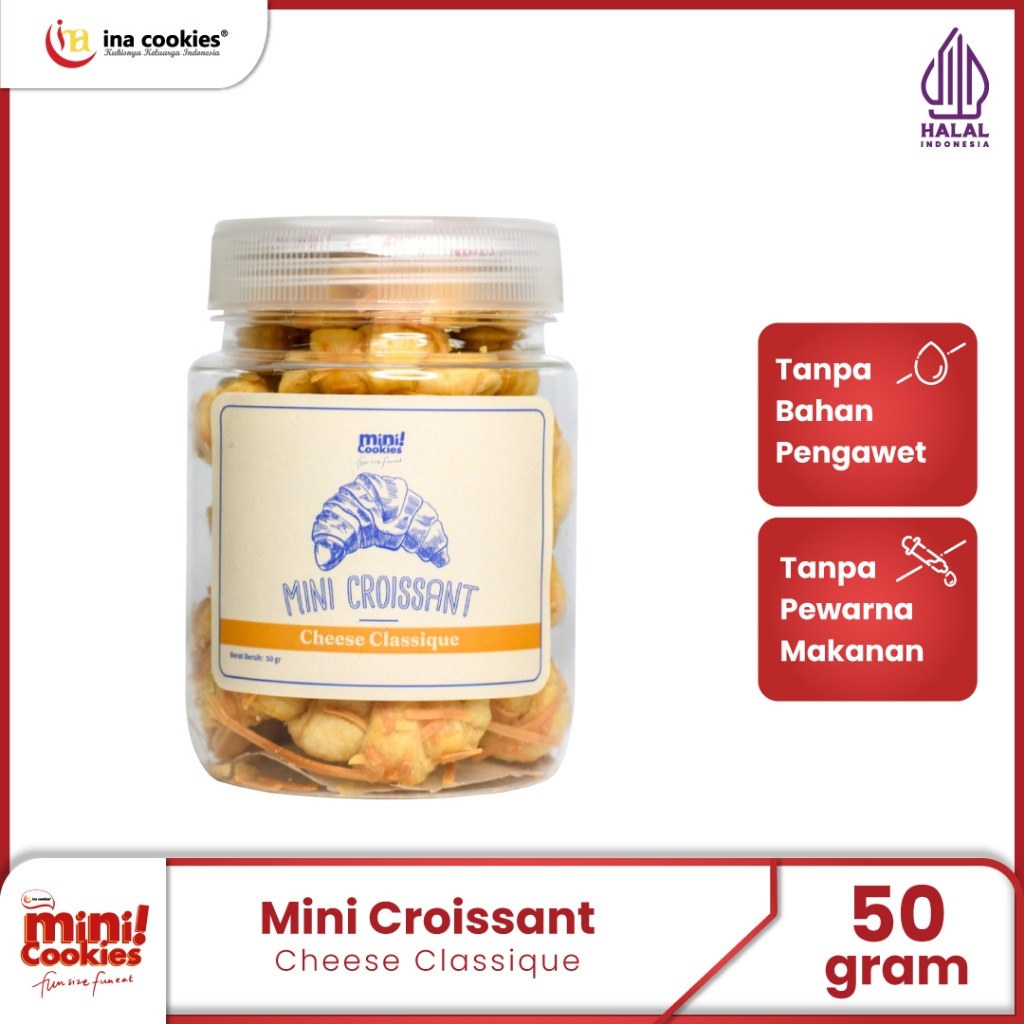 

Mini Cookies Croissant by Ina Cookies