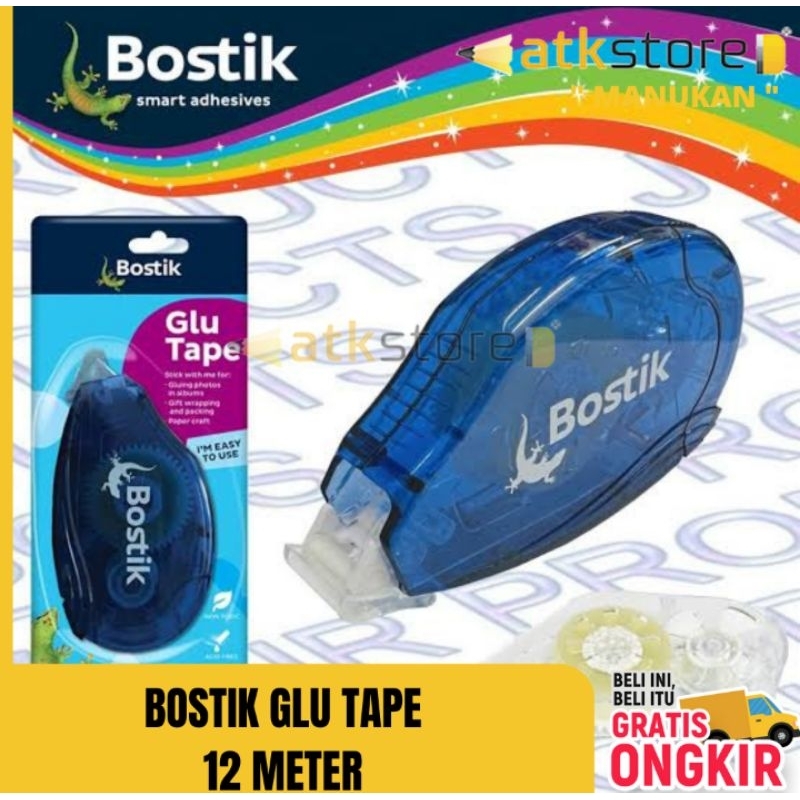 

BOSTIK GLUE TAPE LEM PEREKAT KERTAS LEM STIPO KERTAS