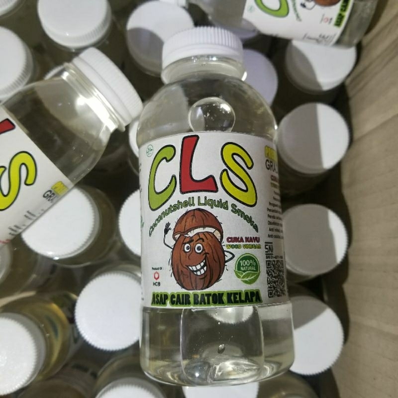 

Cuka kayu asap cair batok kelapa food grade A premium 100ml